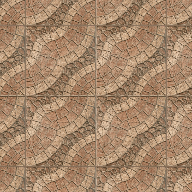 Carreau de céramique pour mur et plancher 18 po x 18 po Dakar