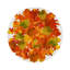 Ensemble de table blanc Feuilles d'automne-1502179719-1502179732