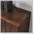 Mid Century Modern Fluted Sideboard Cabinet with Wood Legs