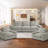3-Piece Modern Modular  Sectional Sofa Set of 5/6 Seater Oversized Chenille Couch with Storage Space and USB Port for Living Room and Apartment-600144893-542941789
