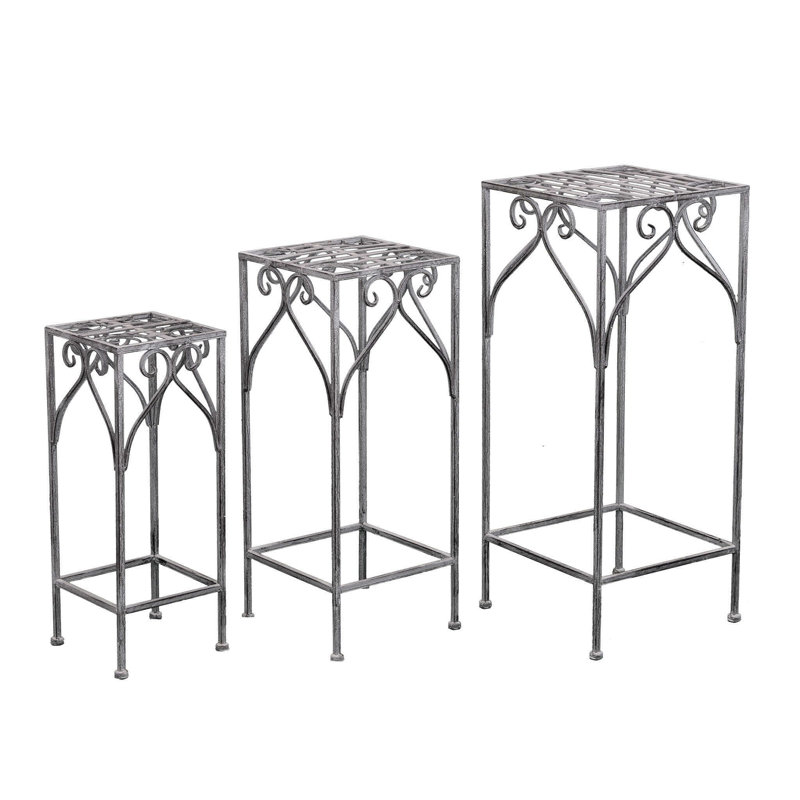 Lytham Metal Plant Stand, Black