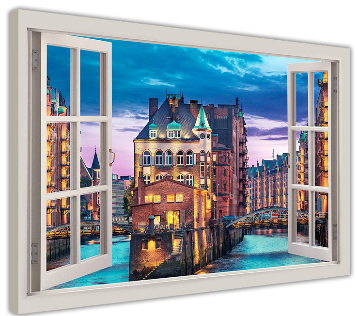 Wrapped Canvas Print, 60cm H x 86cm W x 1.8cm D