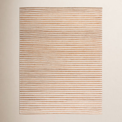 Martha Stewart 9526 Hand Tufted 40% Jute; 40% Wool; 20% Cotton Striped Rug