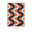 Tapis abstrait lavable intérieur / extérieur Kivett-856349453