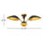 Raelle Semi Flush Mount-66310864