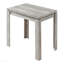 Table de salle à manger, rectangulaire, 48 po, petite, cuisine, salle à manger, stratifié gris, contemporain, moderne-318918285