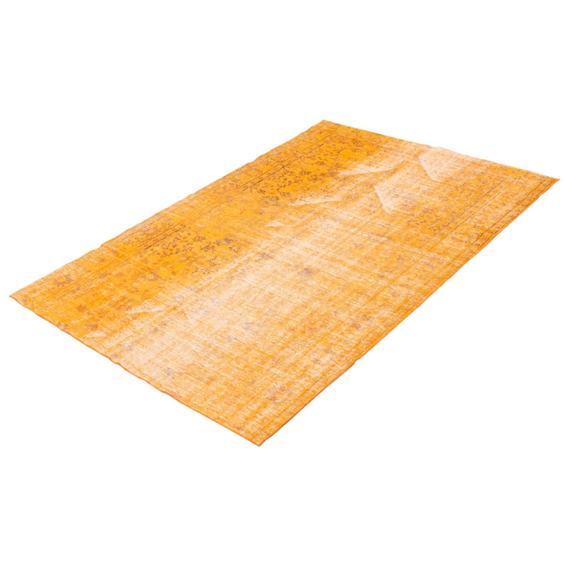 Tapis orange à transition de couleur 5 pi 6 po x 8 pi 2 po