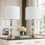 Lampe de table moderne en cristal 25,5 po Morkus-1829060187