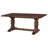 English Gothic 71'' Dining Table