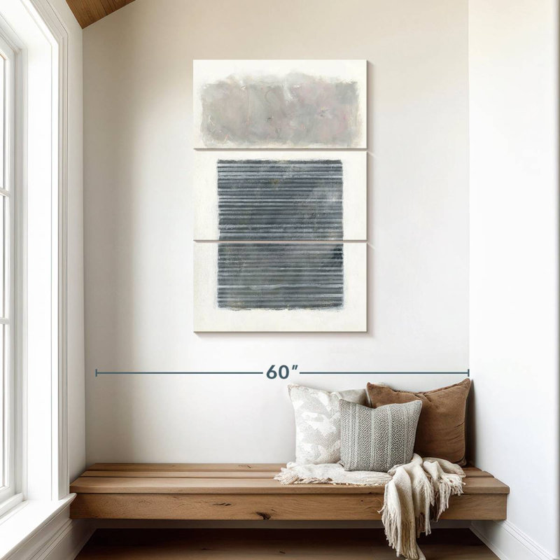 Avery Venetian Gray, 45" H x 28" W