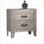 Table de chevet 2 tiroirs Contemporary