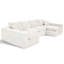 Canapé d'angle modulaire en forme de U Cloud avec mousse à mémoire de forme-1933391041