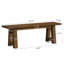 Banc de salle à manger en bois massif 55 "-1918949562