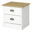 Robidoux 44cm W Manufactured Wood Bedside Table-31352528