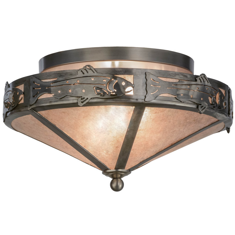 Rustic Lodge 2 - Light Flush Mount