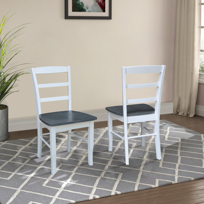 Chaise de salle à manger en bois massif Klynn