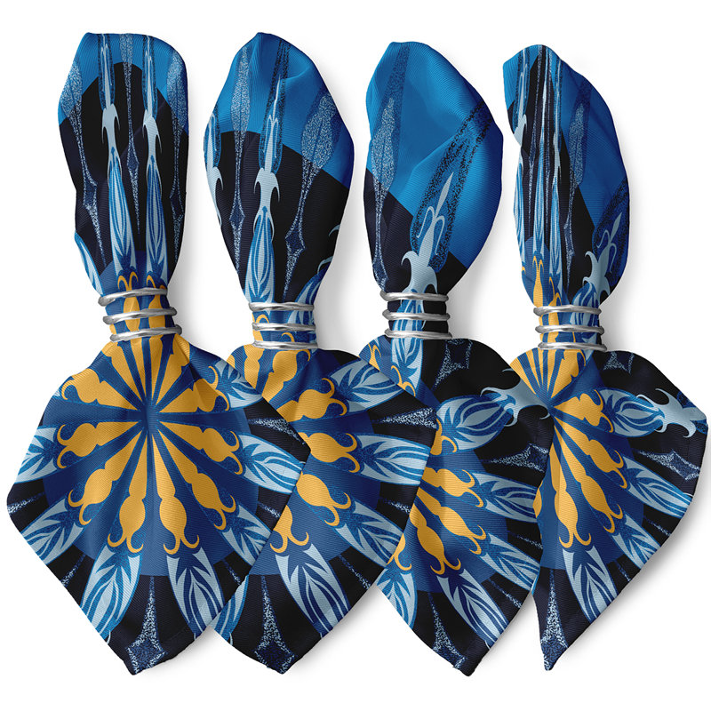 Chalres Sailor's Delight Napkins, Blue