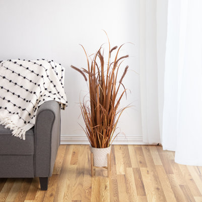 Herbe artificielle 40 "en pot 40"