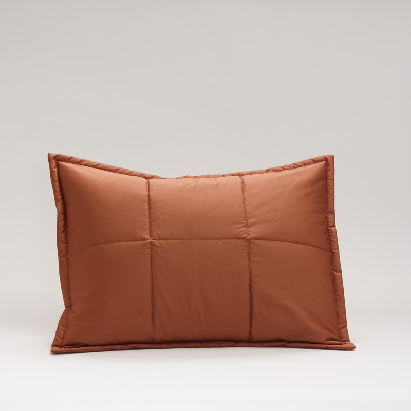 Cuddledown Chroma Comforter Sham, Copper