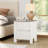 Imronbek 17.6'' W Wood Nightstand