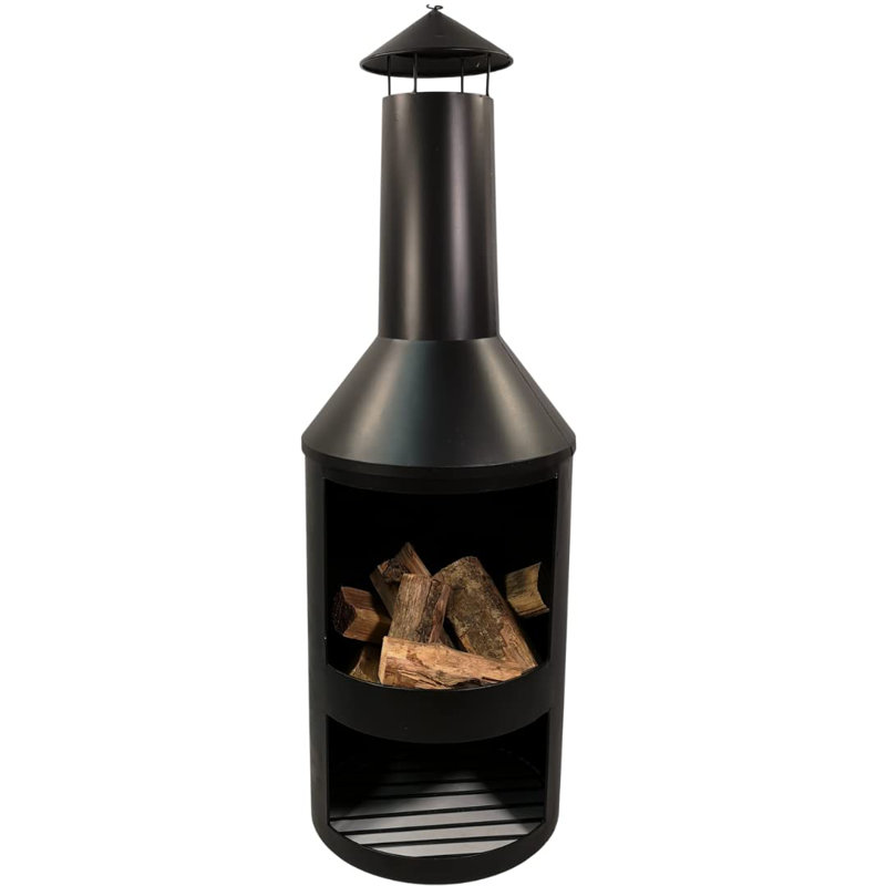 Aylina Column Wood Burning Smokeless Chimnea