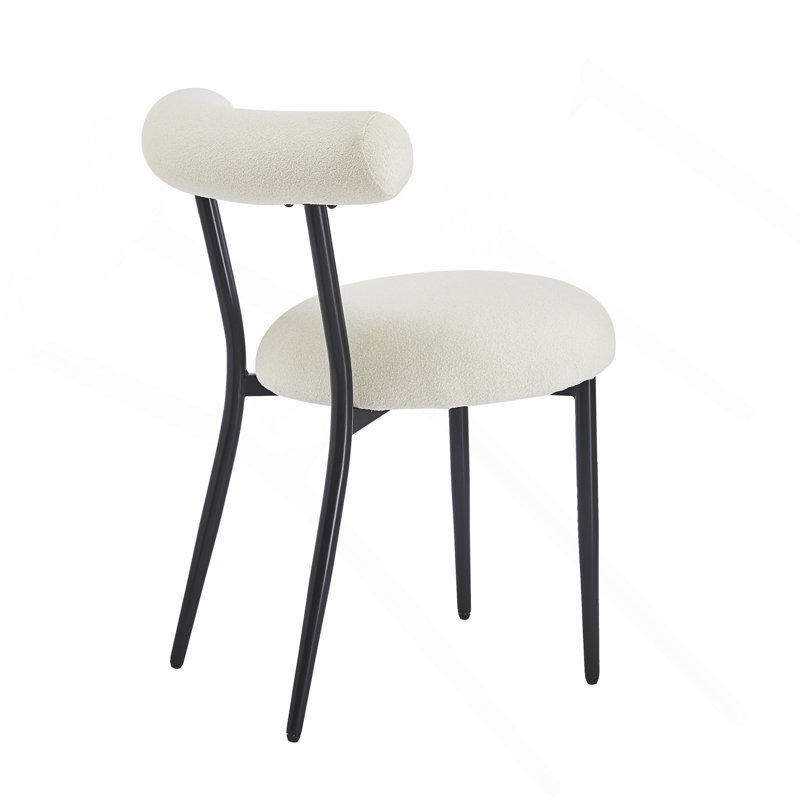 Dining Chair( Set Of 2 ), Black, White