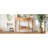 Farmhouse Half Moon Console Table With Drawer & Shelf - Rustic Accent Table, Sofa Table For Entryway, Living Room, Hallway And Foyer-1883974672