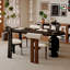  + Bureau en bois massif demi-cercle-1612971287