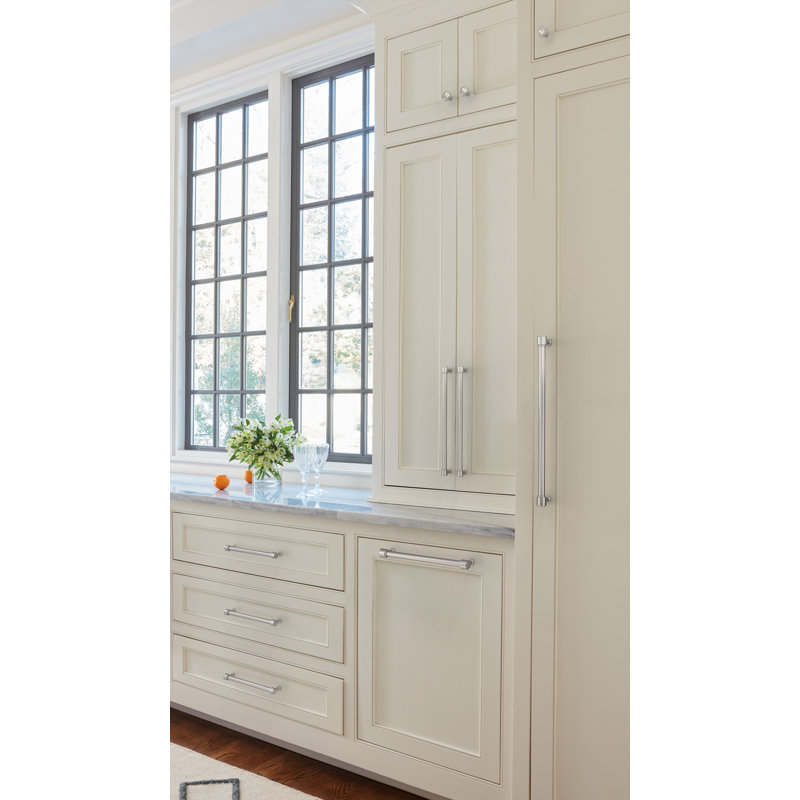 Poignée d'armoire Faircrest, Nickel poli, 8 13/16"