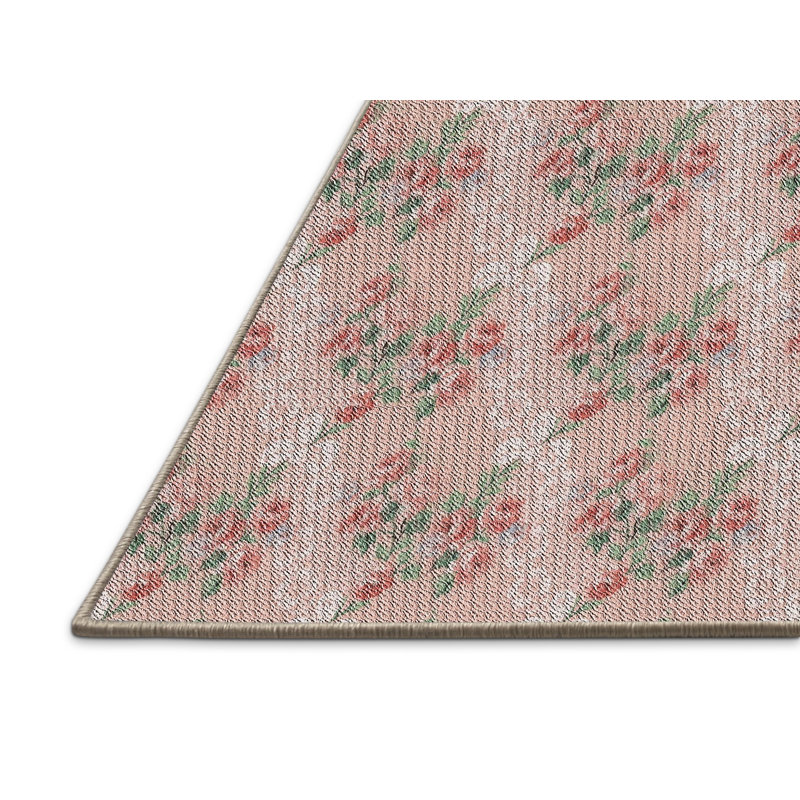 Kaisha Floral Indoor Rug, Rectangle 2' x 4'