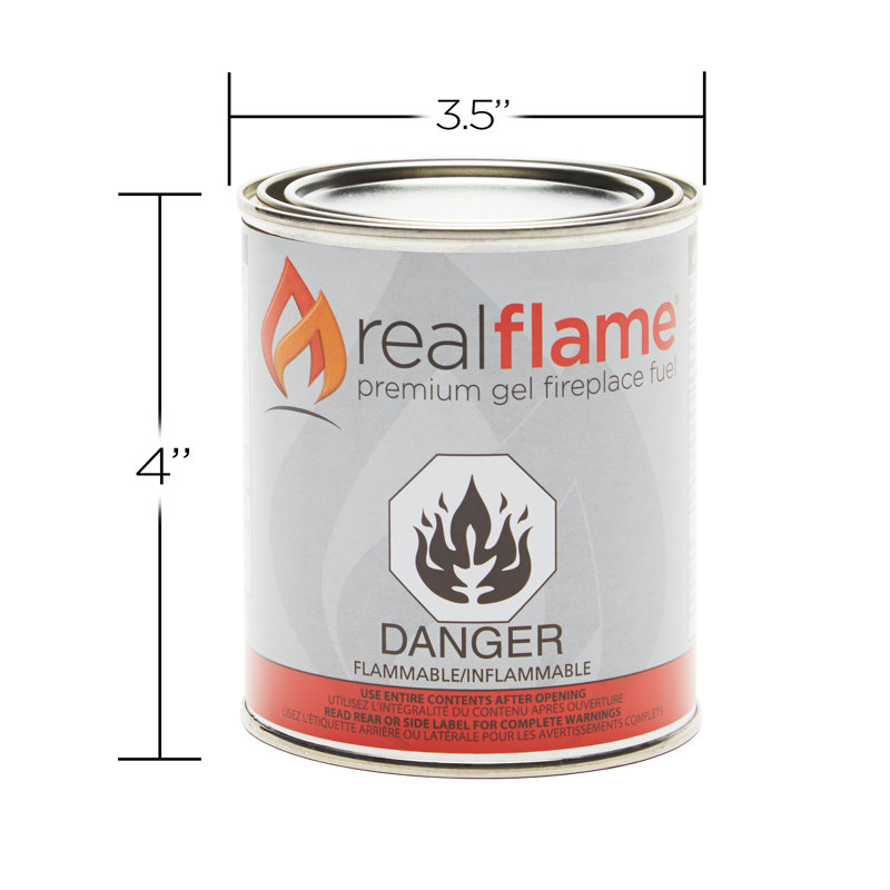 13 oz. Gel combustible, 24 canettes