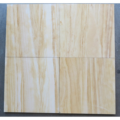 16" x 16" Sandstone Stone Look Floor & Wall Tile