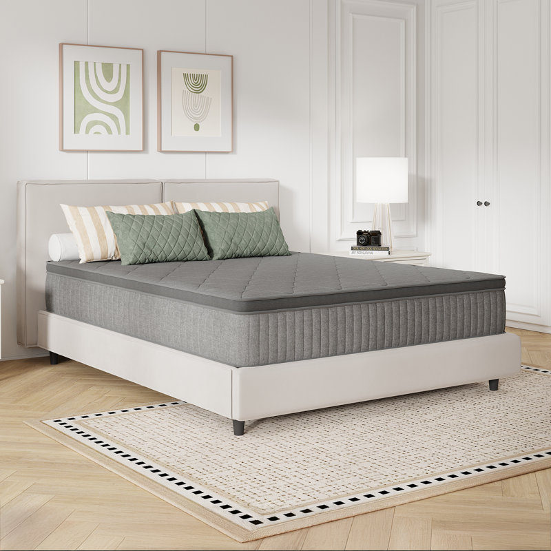 Matelas hybride à mémoire de forme, Très grand californien, 14"