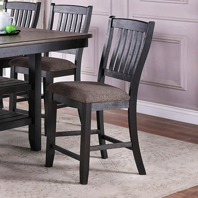 Ensemble de 2 chaises hautes en bois