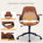 Modern Bentwood Swivel Task Chair-2136953387