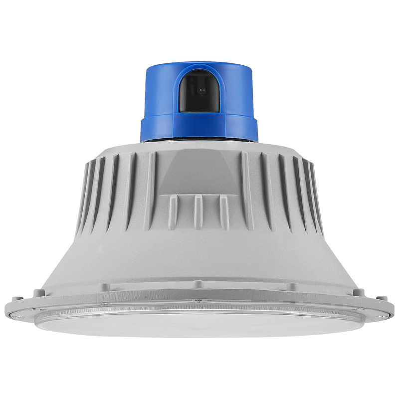 50W Silver LED Barn Light with Dusk to Dawn Sensor
