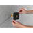 3/4" Adjustable Volume Control Valve - Matte Black Cast Metal Shower With Brass Handle For Master