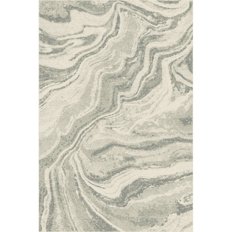 Abstract Viscose Area Rug, Rectangle 195 x 300 cm