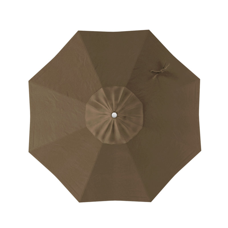 Parasol sunbrella de marché 7,5' Wallach, Sunbrella® beige bruyère