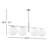 Drake 4 - Light Kitchen Island Pendant