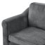 Canapé modulaire Canapé modulaire rembourré en chenille de 111,8 po avec repose-pieds de rangement mobile pour le salon-1391822682
