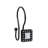 HK22XX Zinc Shower Curtain Hook-65586364