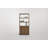 Open Plan Solid Wood Etagere Cabinet and Shelves-90927543