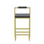 Ensemble de 2 tabourets de bar avec dossier et repose-pieds, chaises de salle à manger rembourrées en velours pour îlot de cuisine (sans table)-270379634-270379644