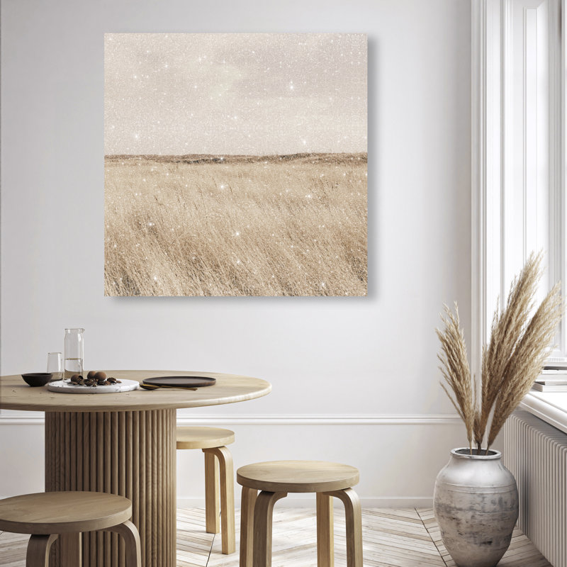 Golden Nature Print by Oliver Gal, 40" H x 40" W, Gallery Wrapped