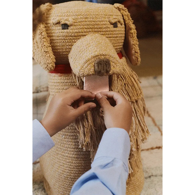 Wouf Wouf! Handmade Decorative Basket