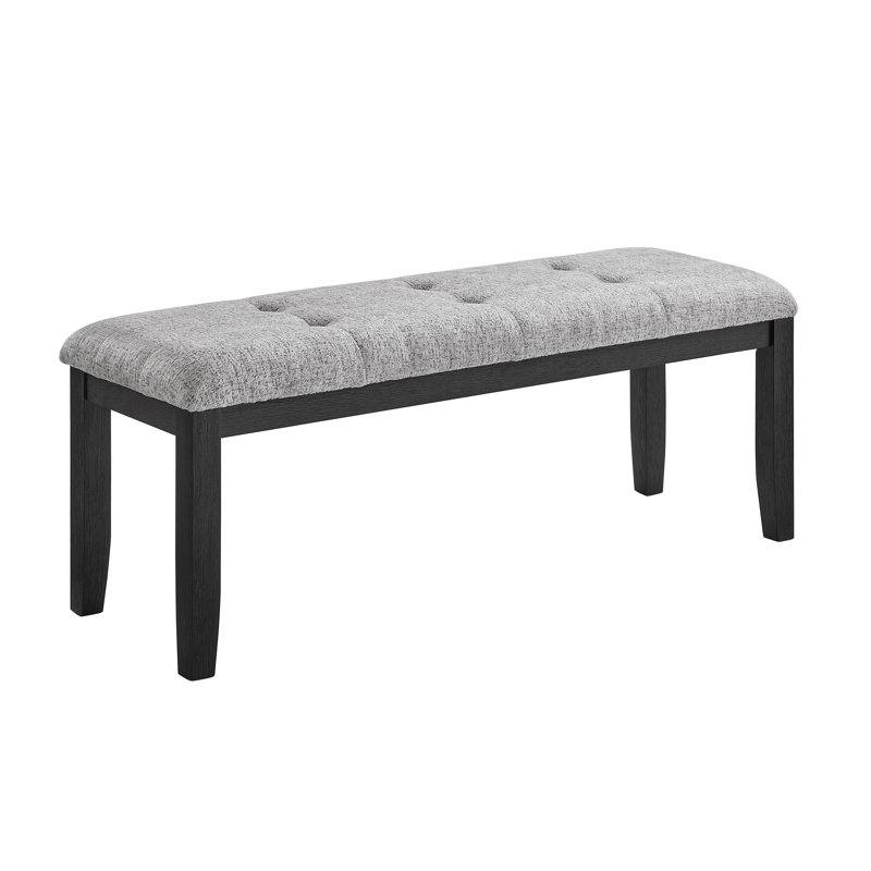 Banc de salle à manger gris clair