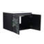 Meuble-lavabo mural 24 po avec lavabo en céramique et porte d'armoire à fermeture en douceur, ensemble KD