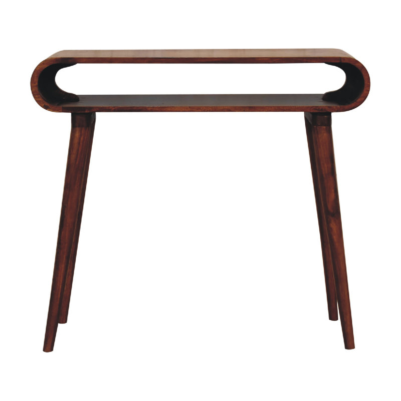 Serenay 90cm Solid Wood Console Table