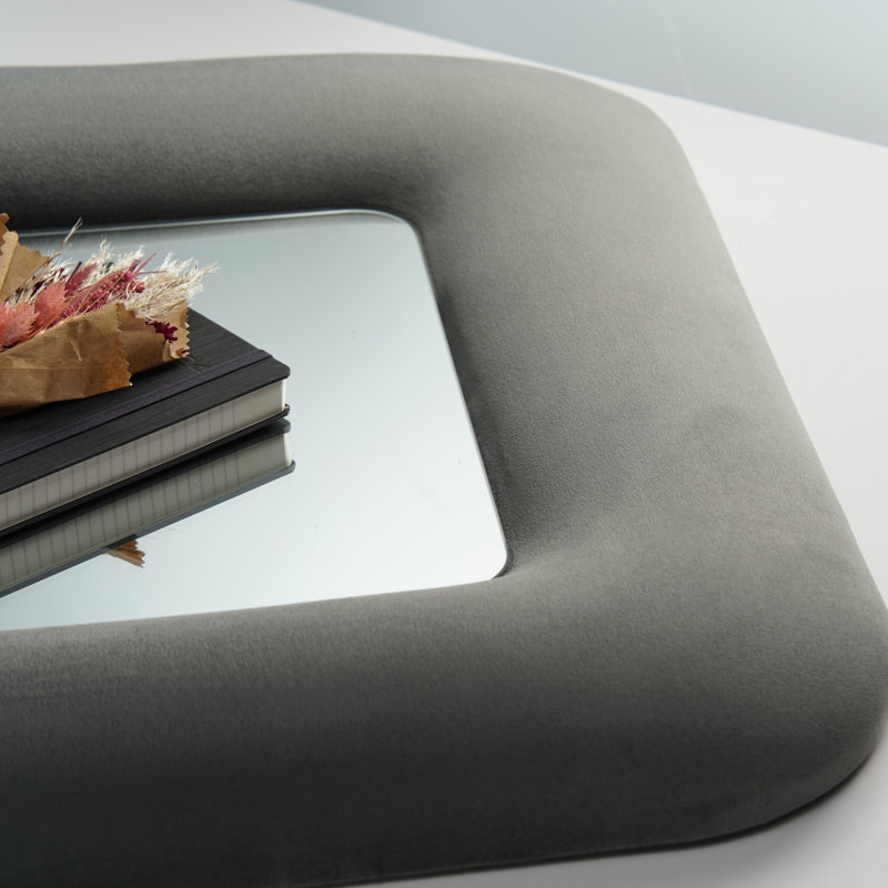 Miroir de plancher pleine grandeur Siena, gris